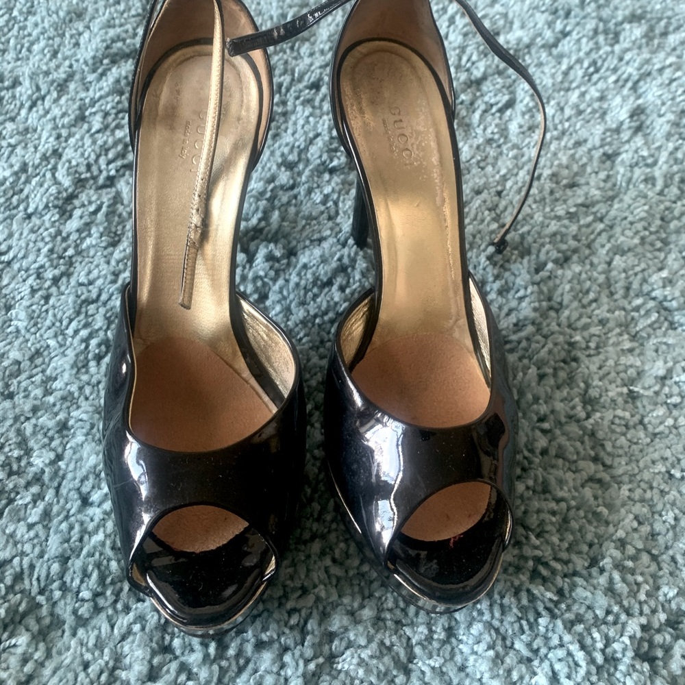 High heels shoes . 120mm . Originally Gucci . Size 38,5